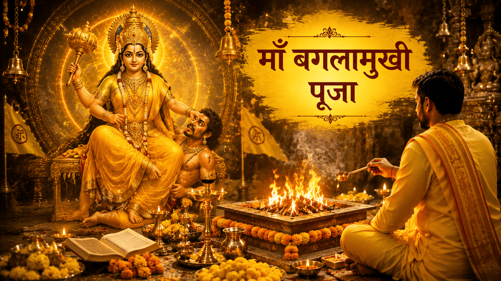Maa Baglamukhi Pooja