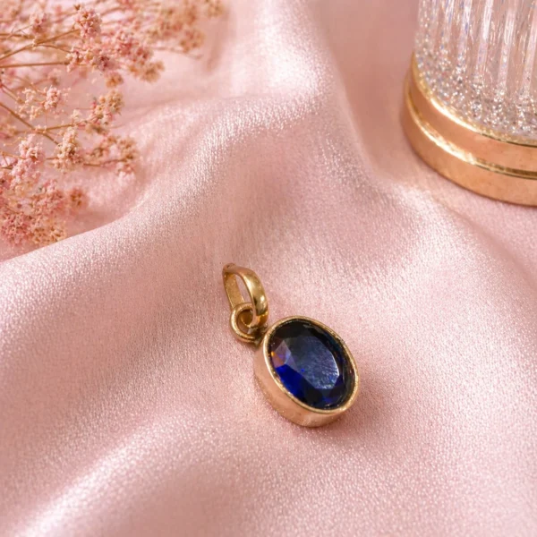 Blue Sapphire Locket