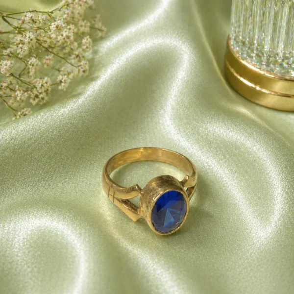 Blue Spinel Ring