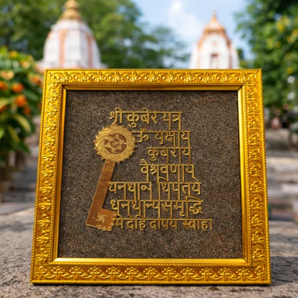 Kuber Mantra Frame