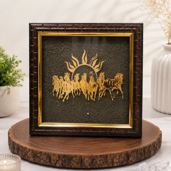 7 Horses Pyrite Frame