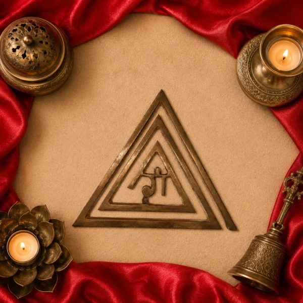 GA Copper Triangle Vastu Helix